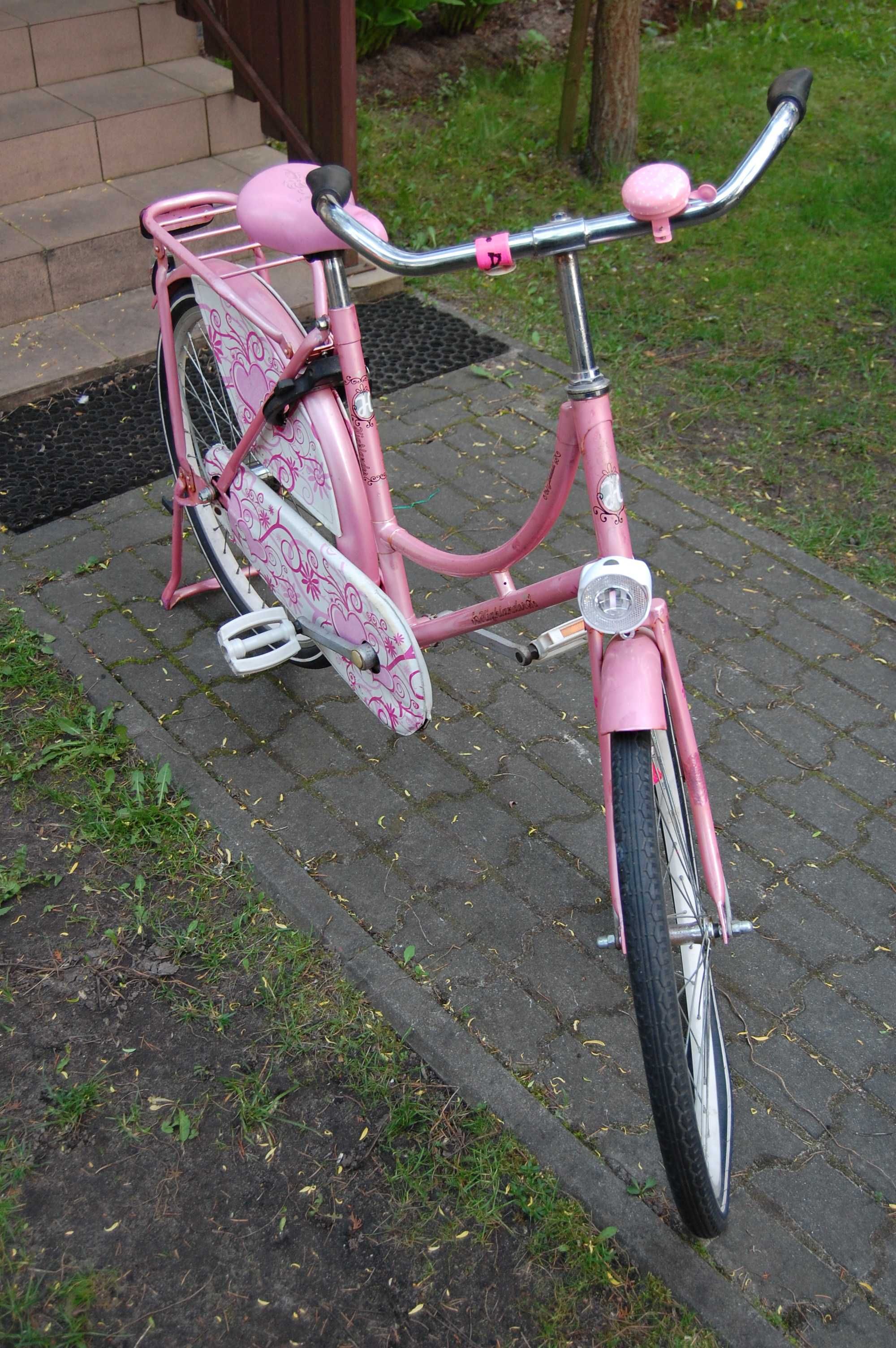 rower dla dziewczynki HIGHLANDER, koła 24"