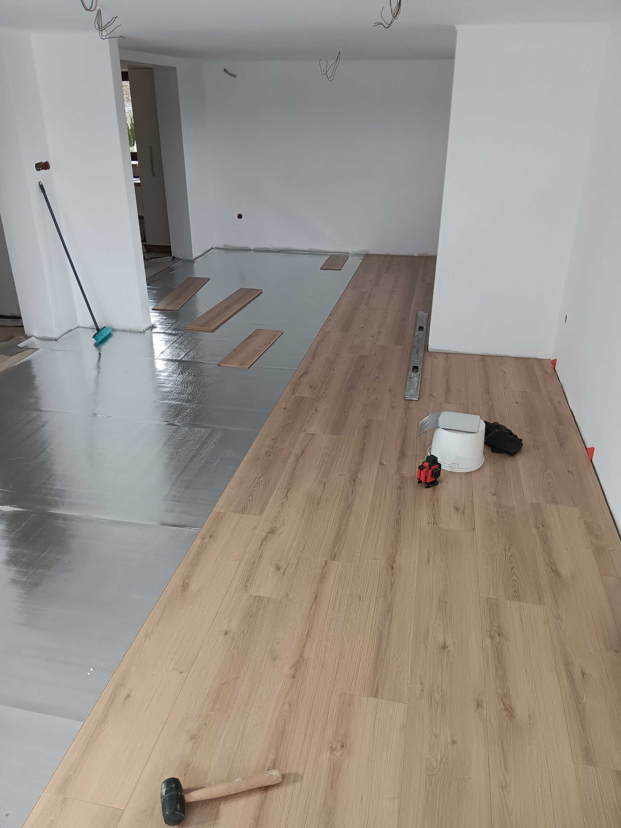 Usługi glazurnicze, układanie płytek, remonty, podłogi laminowane