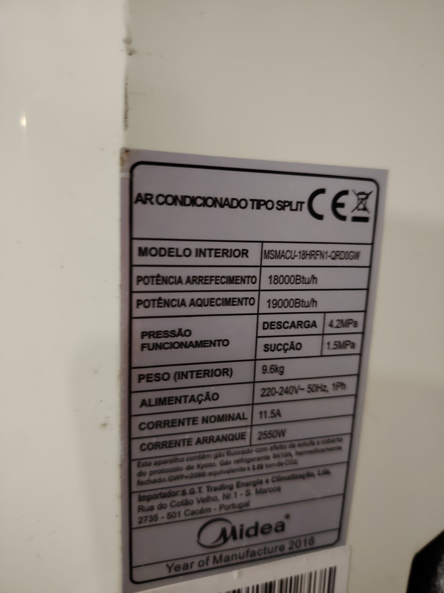 Ar condicionado Midea