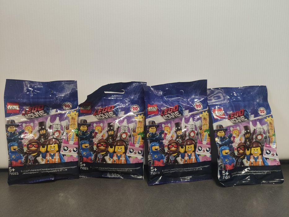 Запаковані та ідентифіковані Мініфігурки з набору 71023 LEGO Movie 2
