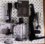 Braun MultiQuick bezprzewodowy blender z bogatym zestawem akcesoriów