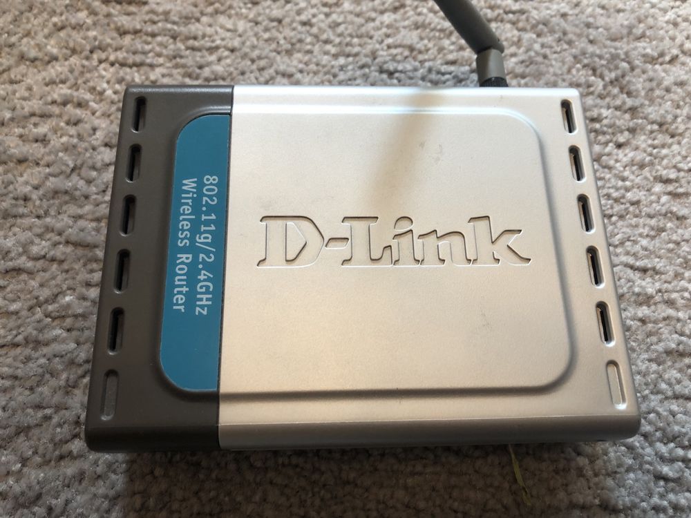 Router D-Link modem G ADSL2+ DSL-G624T