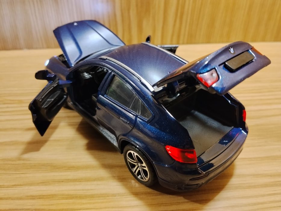 Модель bmw x6 1:32 Автопром металл свет звук инерция бмв беха