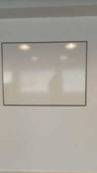 Quadro Branco Não Magnético 120 x 90 cm - Oferta apagador e canetas