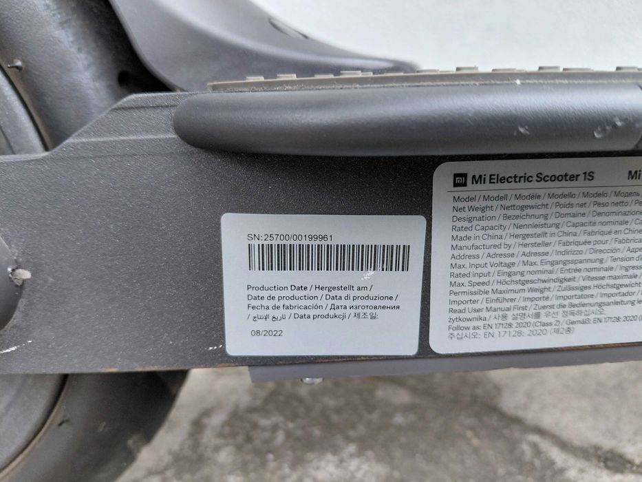 Hulajnoga Xiaomi mi 1s