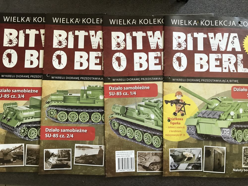 Klocki cobi Bitwa o Berlin SU-85 cobi9