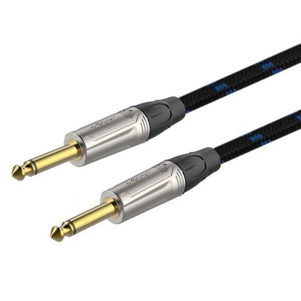 Kabel gitarowy w oplocie 5m Jack-Jack Roxtone TGJJ300L5 No.15