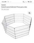 Parque metálico para animais