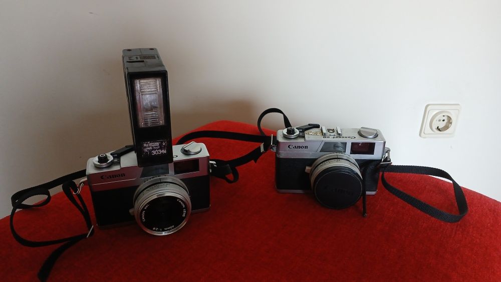 Máquina fotográfica canon canonet 28