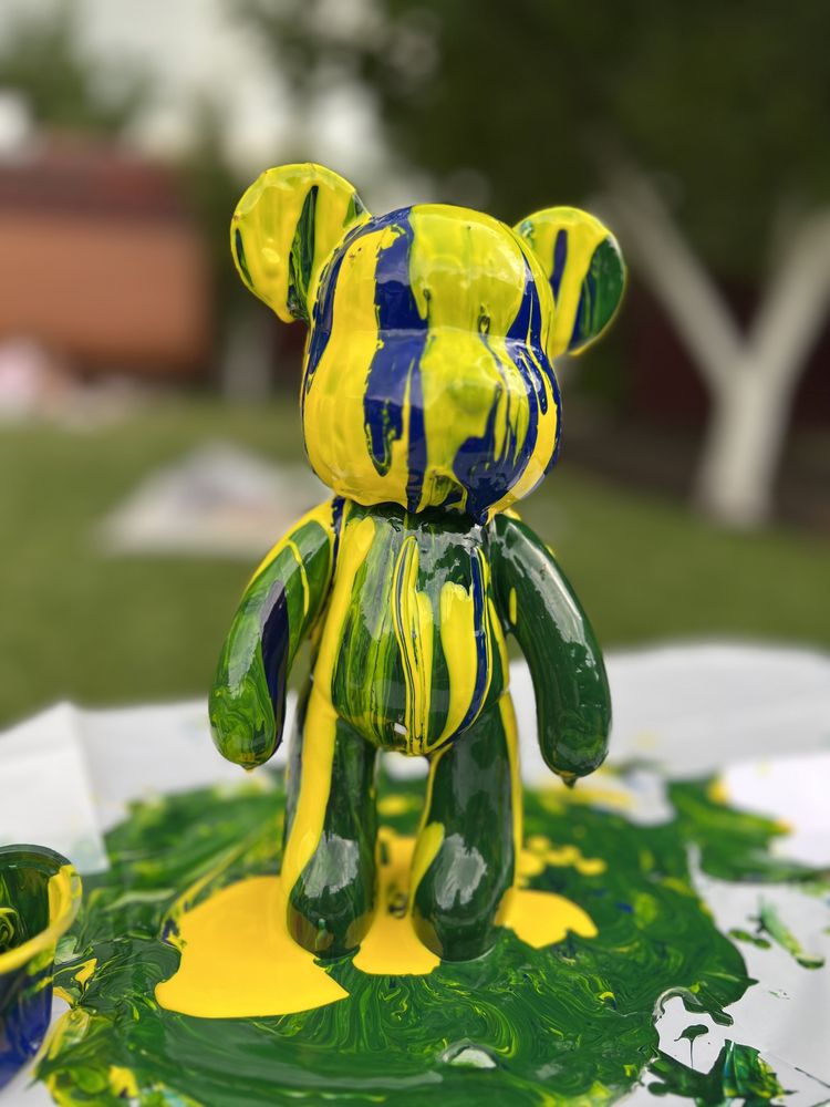 Флюїдний ведмедик ведмедик з аврори fluid bear bearbrick