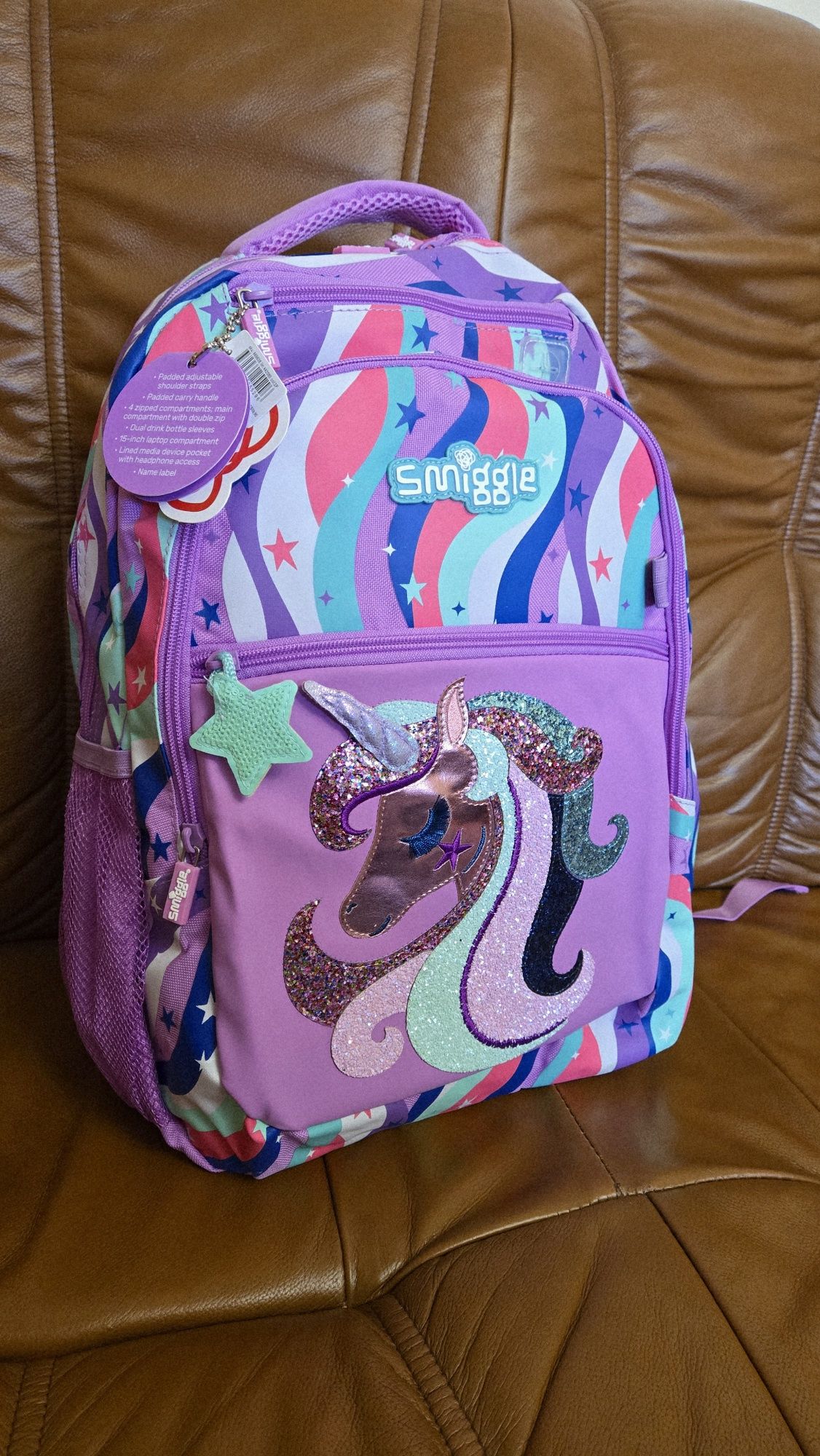 Рюкзак для дівчаток Smiggle Єдиноріг