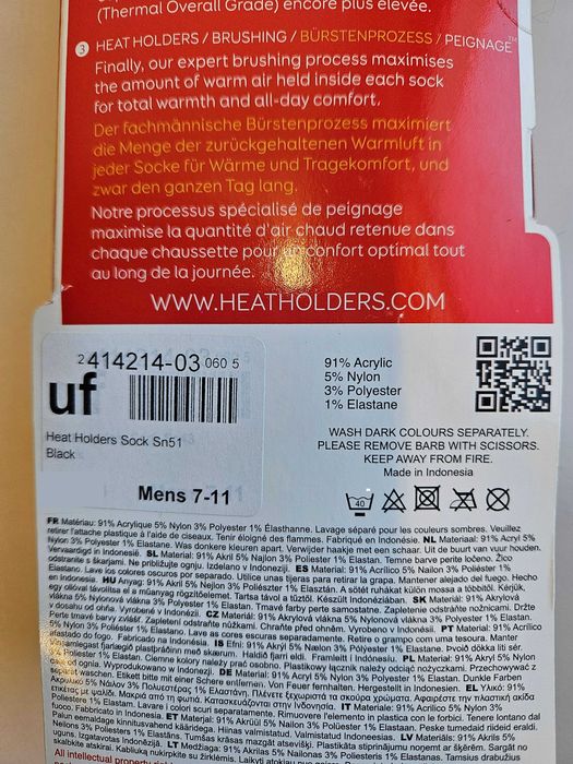 Meias quentes 41–46 HeatHolders