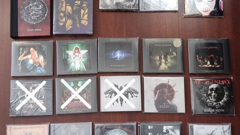 CDs, Vinyl, DVD música