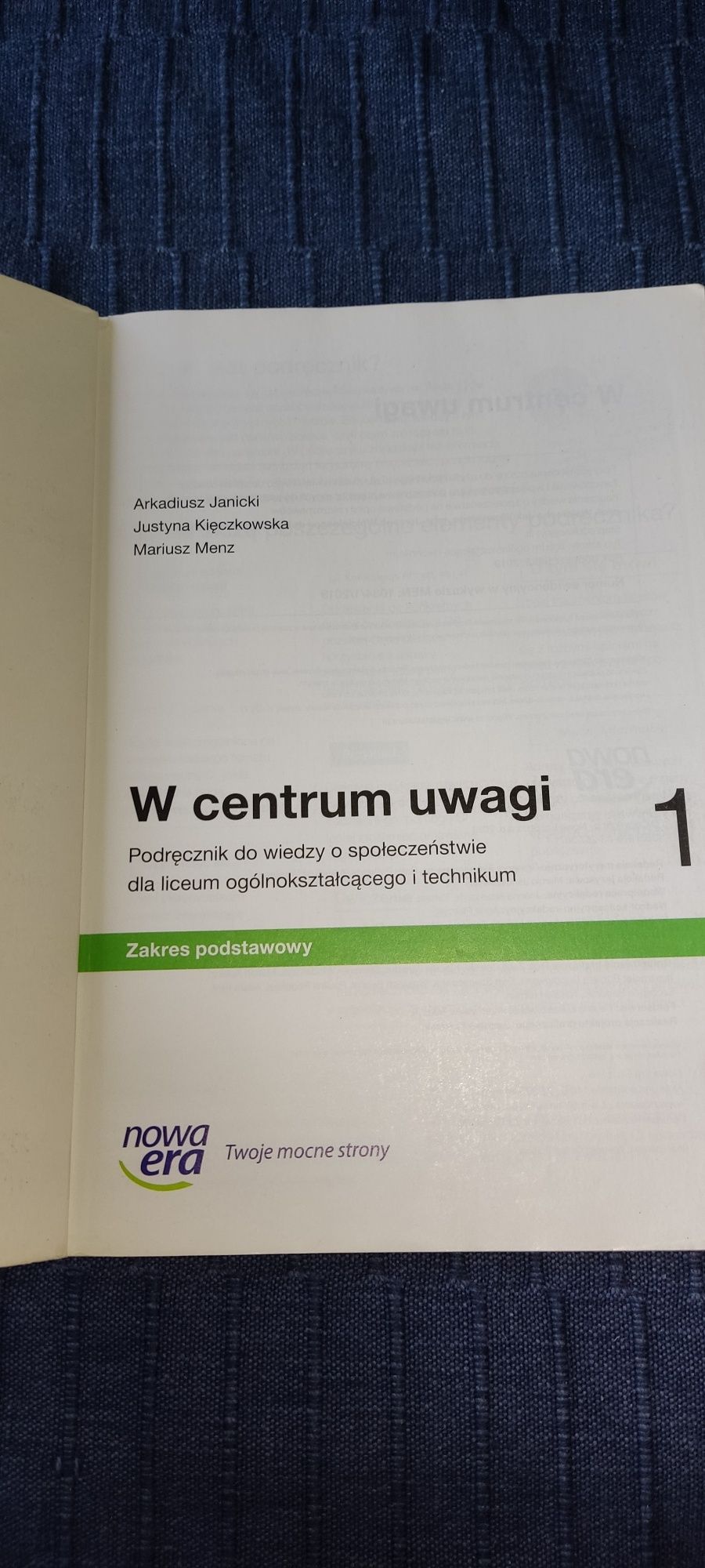 Podręcznik do wosu w centrum uwagi 1