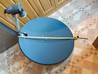 Antena satelitarna z konwerterem twin