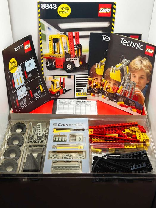 Вінтаж! LEGO Technic 8843 Fork-Lift Truck / Вилковий навантажувач