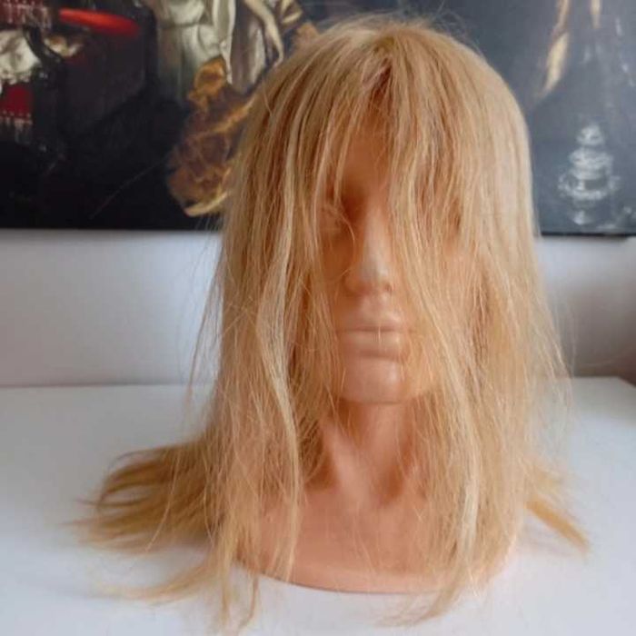 Blond peruka z włosów naturalnych azjatyckich