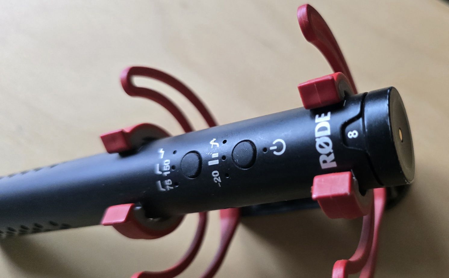 Mikrofon nakamerowy podcastowy Rode videoMic NTG + WS11