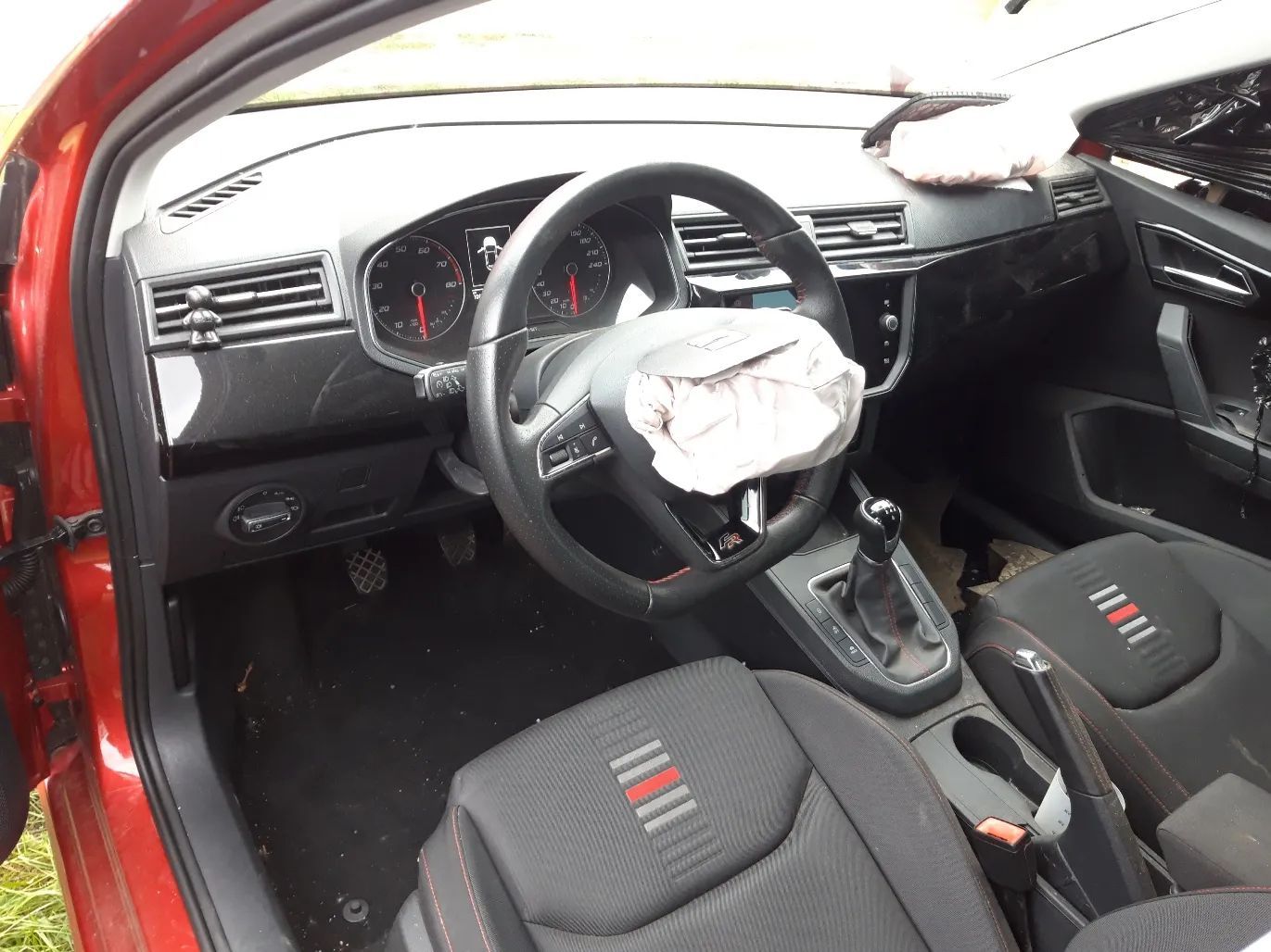 Seat Ibiza ibiza FR alu18'' navi dotyk klimatronic PDC po kolizji