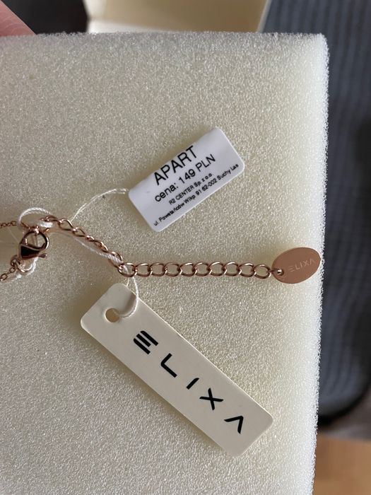 NOWY Z METKĄ Pozłacany naszyjnik Apart Elixa