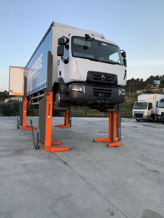 Colunas elevadores para pesados FINKBEINER, 7.5T por coluna