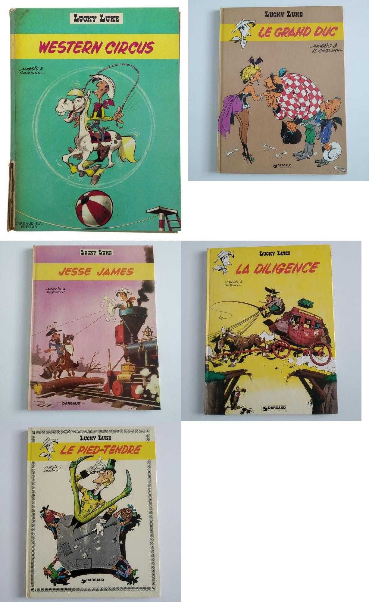 Livros do Lucky Luke em Francês