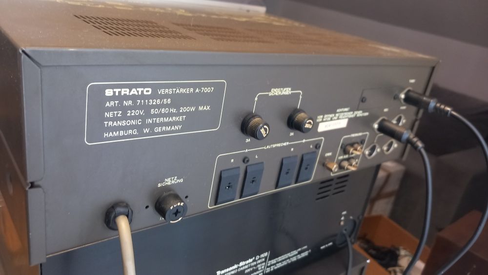 Strato Transonic Strato A 7007 wzmacniacz HiFi