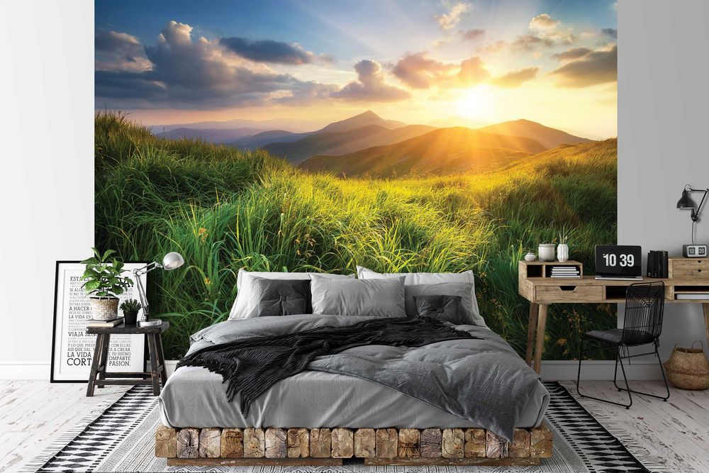 Fototapeta Krajobraz Wzgórza Natura 3D Na Twój Własny Rozmiar + KLEJ