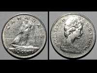 moneta - 10 centów - Kanada - stop: Nikiel - 1968 r.