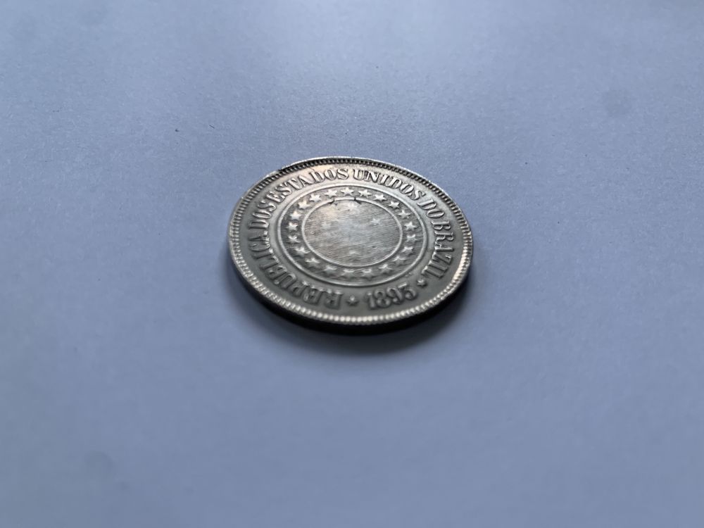200 realow 1889 Brazylia moneta 200 reis