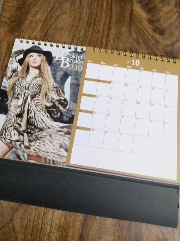 Ayumi Hamasaki Kalendarz na rok 2012 oryginał