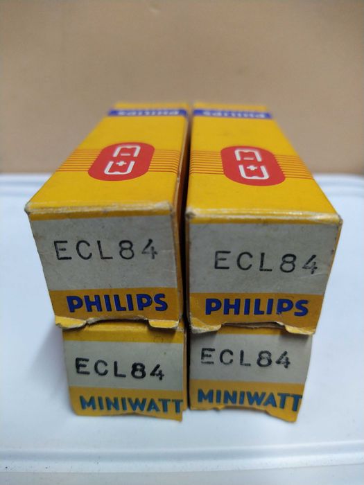 Válvulas Rádio ECL84  Philips novas .