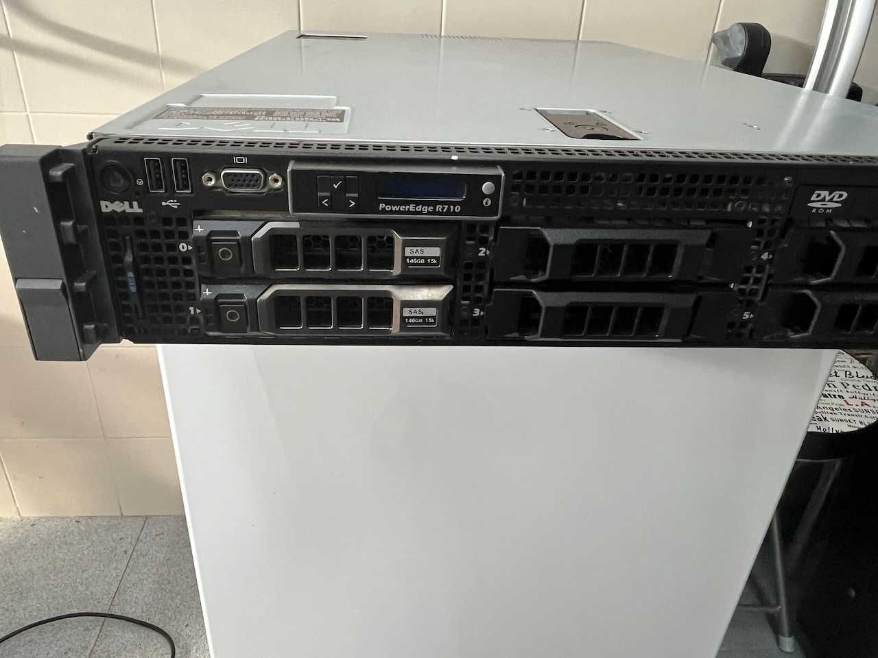 Servidor Dell PowerEdge R710, 48GB RAM