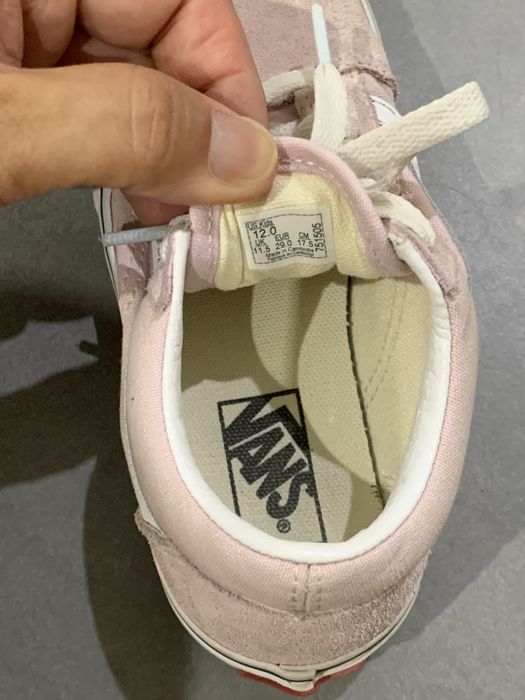 Vans mini tamanho 29