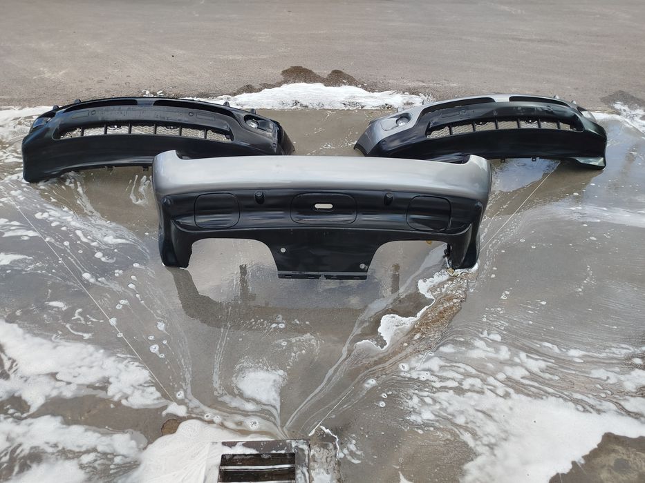 Бампера передній задній е53 BMW   в зборі як на фото