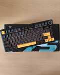 Aula F75 Preto - Teclado 75% Mecânico e Wireless