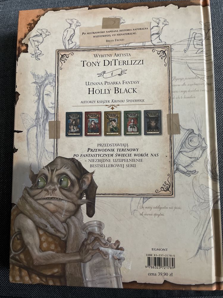 Pięć książek z kolekcji Kronik Spiderwick