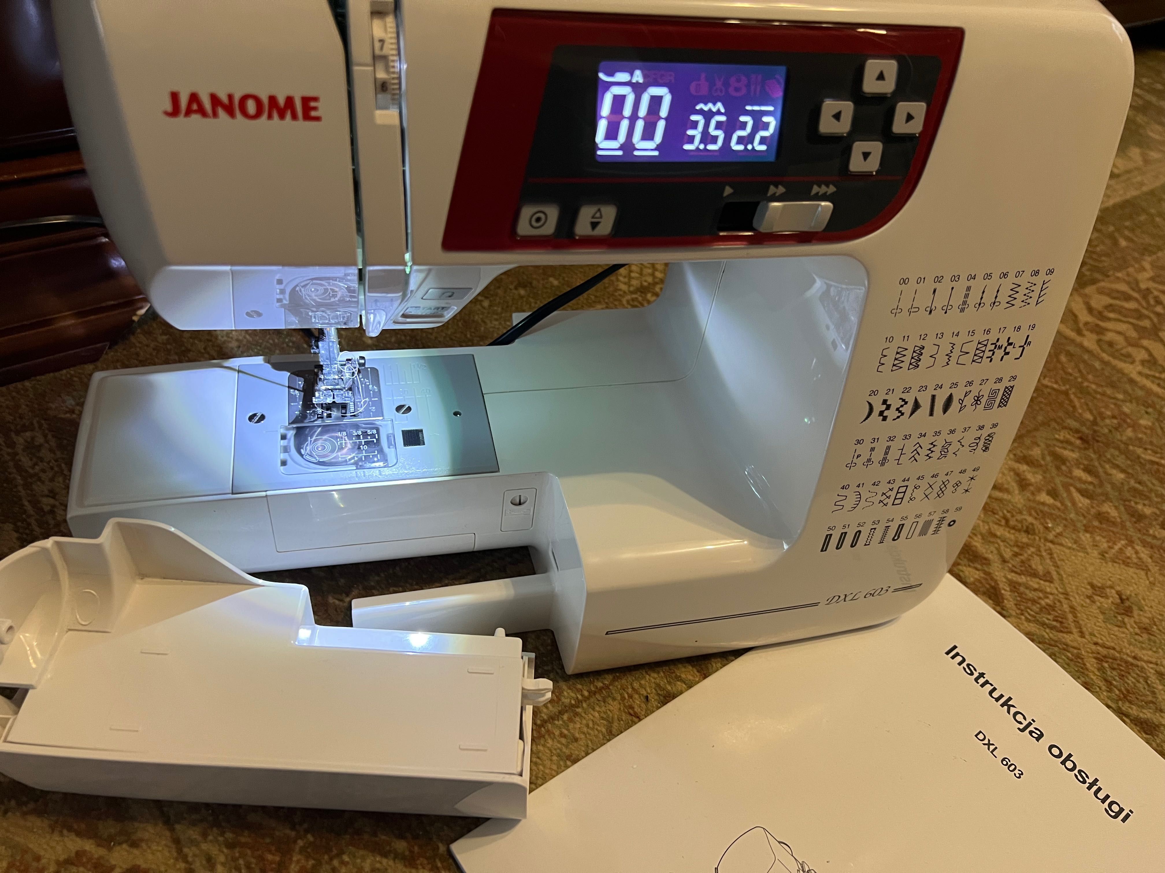 Maszyna do szycia JANOME DXL603.