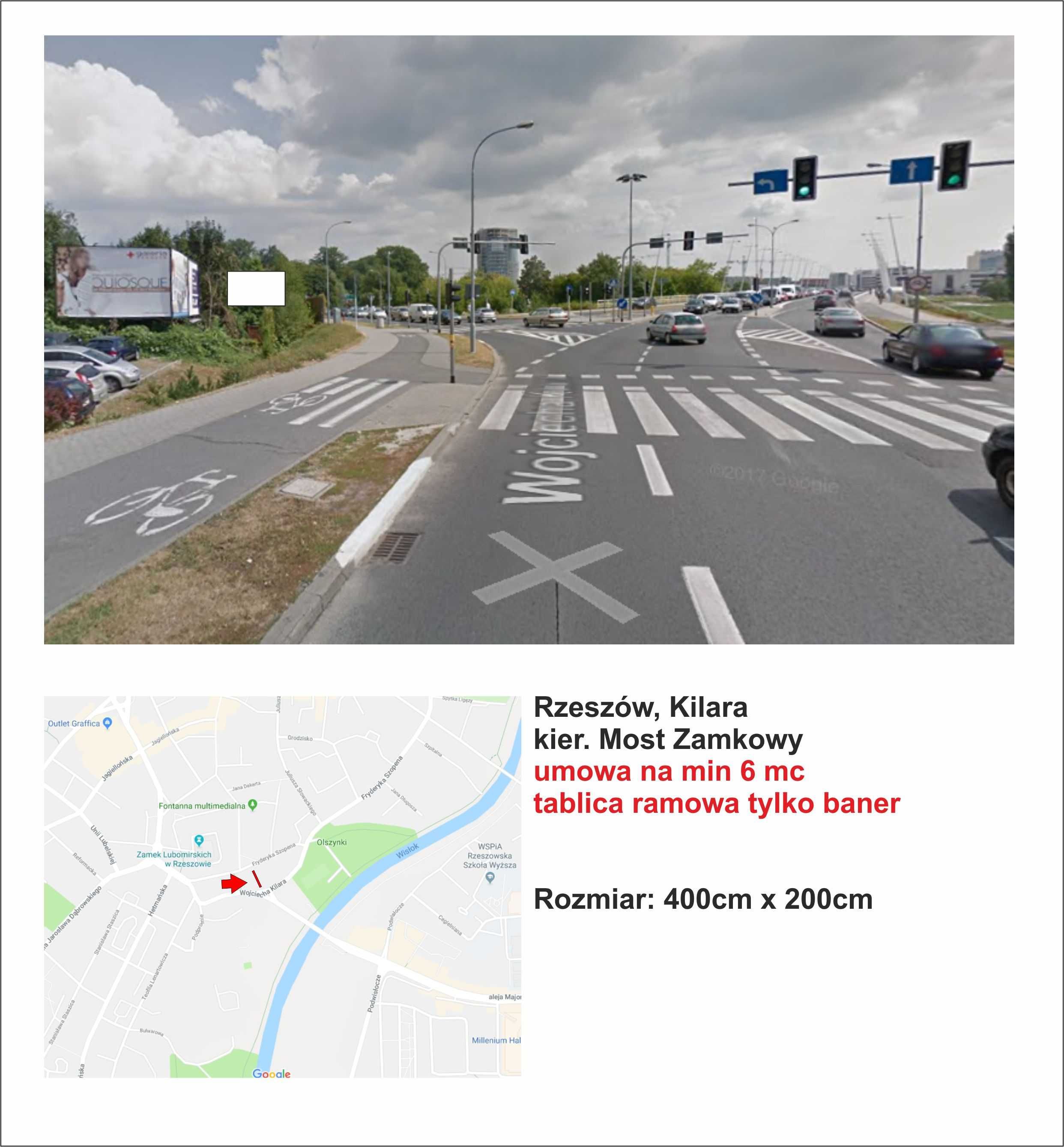 Reklama do wynajęcia bilbord, reklama Rzeszów, tania Reklama