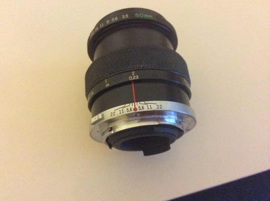 Фотообъектив Olympus OM-System ZUIKO MC AVTO-MACRO 1/3,5 f=50mm