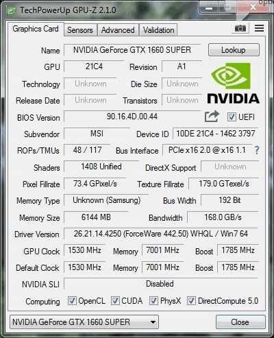 Karta graficzna GeForce GTX 1660 Ti