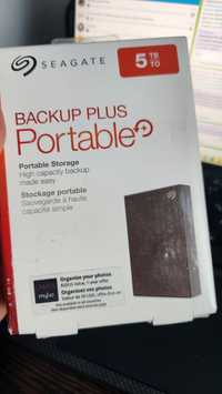 Зовнішній жорсткий диск hdd 5 тб Seagate Backup Plus Portable 5 TB 5TB
