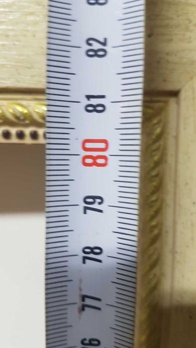 Moldura madeira antiga vintage em bom estado