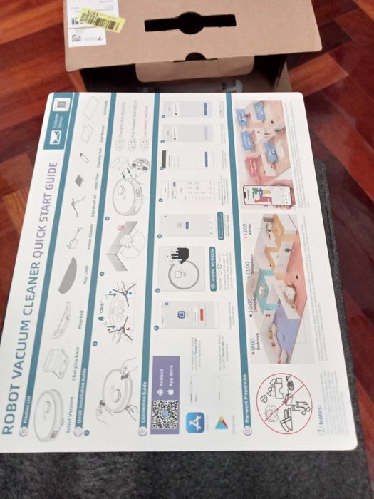 Aspirador Robô Multifunções. Oportunidades