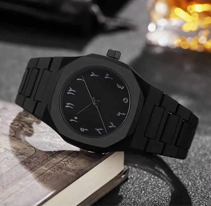 ‼️РОЗПРОДАЖ‼️ Чоловічий наручний годинник в стилі  Total Black