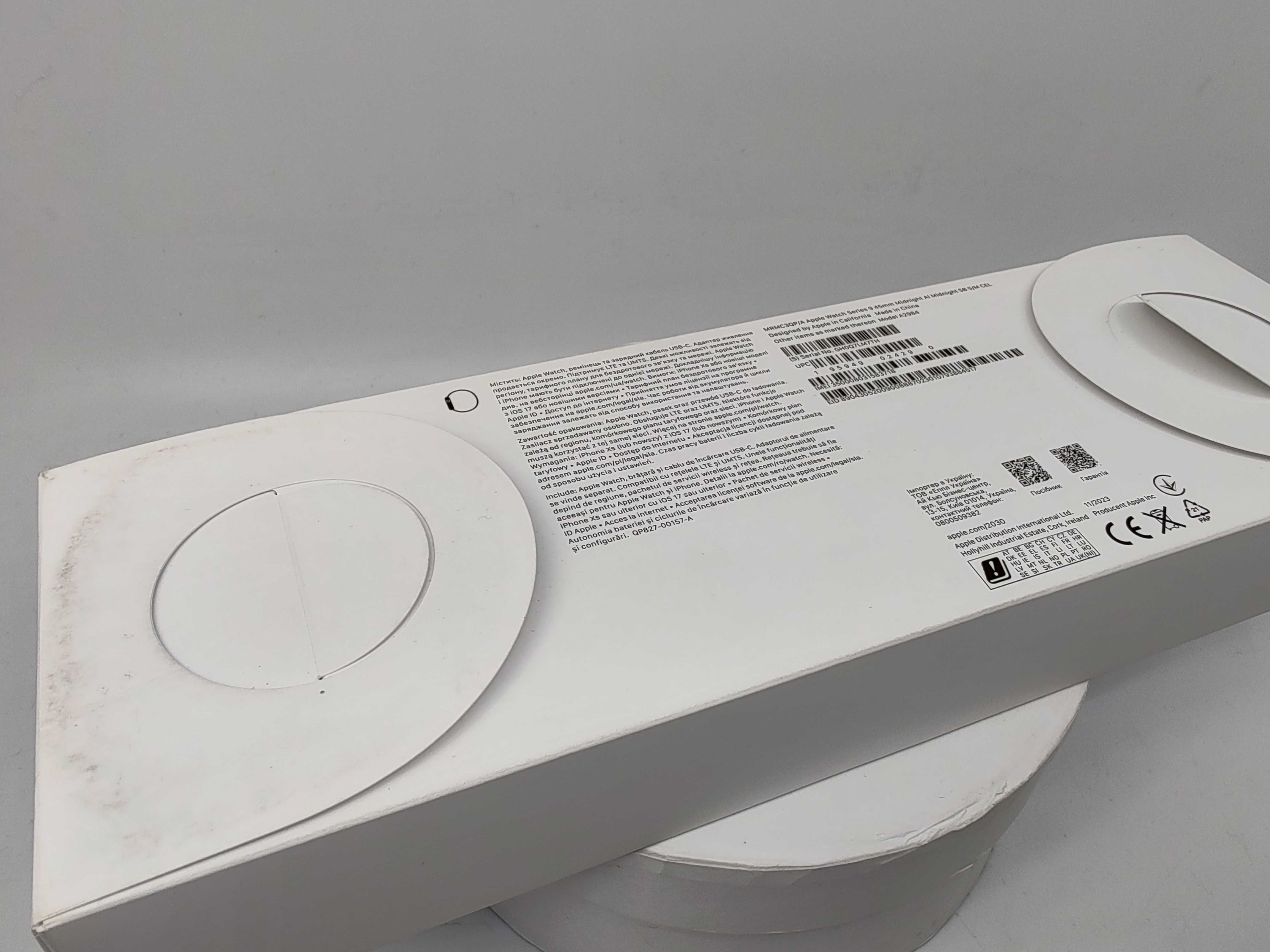 Apple Watch 9 45mm A2984 Cellular bateria 100% Lombard Gorzów