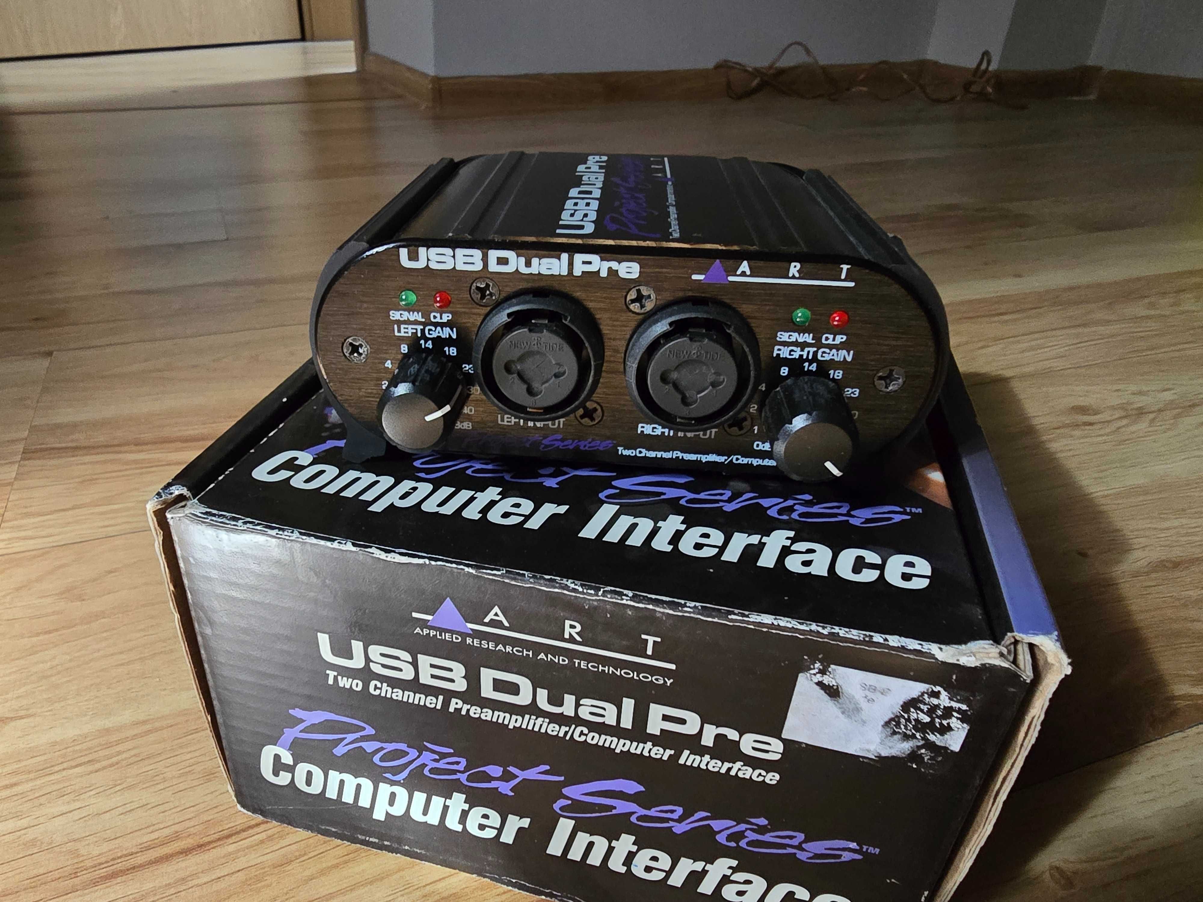 ART Dual Preamp USB - preamp mikrofonowy i interfejs audio