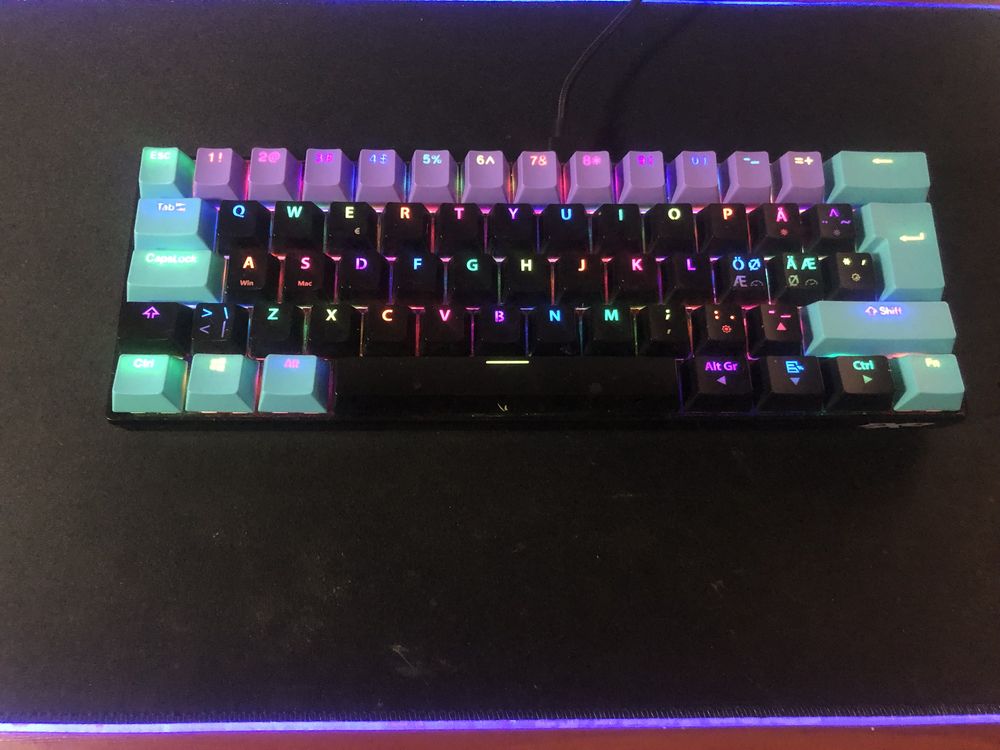 Кастомна клавіатуру Exo rascal mini rgb