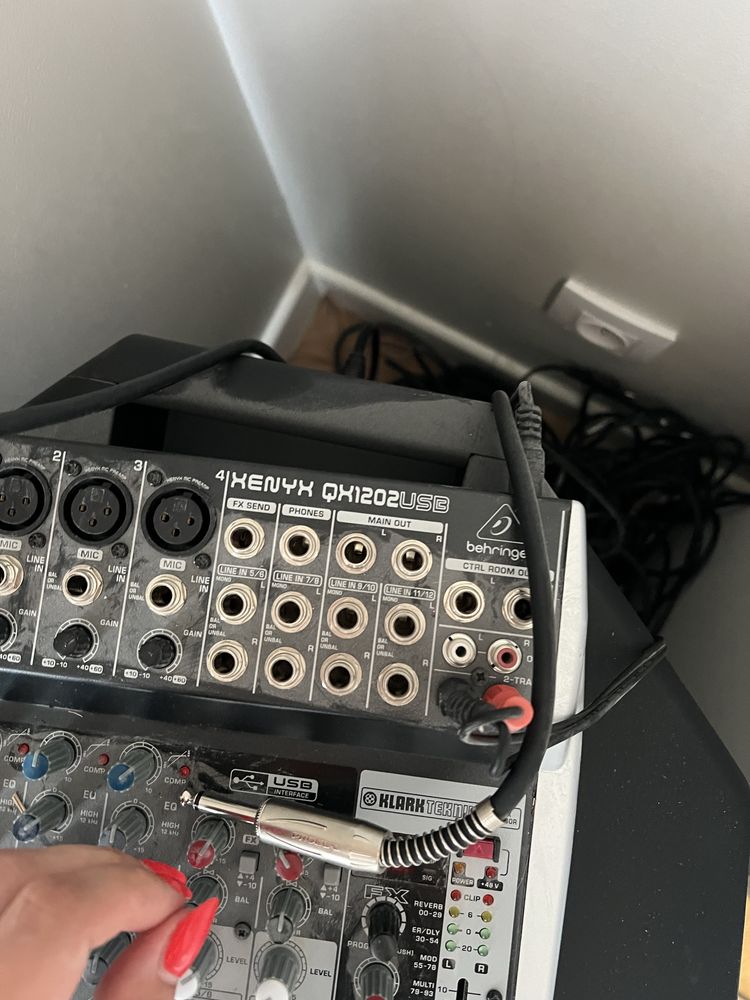 Kolumna Alto TS315  + mikser Behringer