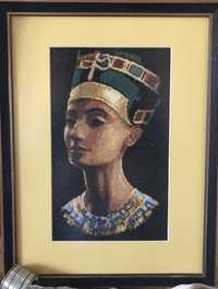 Haftowany obraz Nefertiti